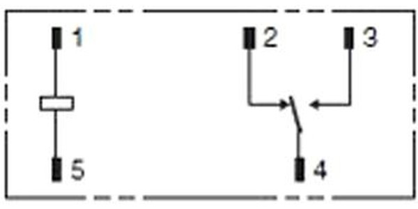 G2RL-14 DC12, Универсальное реле, серия G2RL, силовое, без защелки, SPDT, 12В DC, 12А