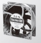 9SG1212G101, DC Fan Axial Ball Bearing 12V 10.2V to 13.8V 260CFM 64dB 120 X 120 X 38mm 9SG1212G101, DC Fan Axial Ball Bearing 12V 10.2V to 13.8V 260CFM 64dB 120 X 120 X 38mm