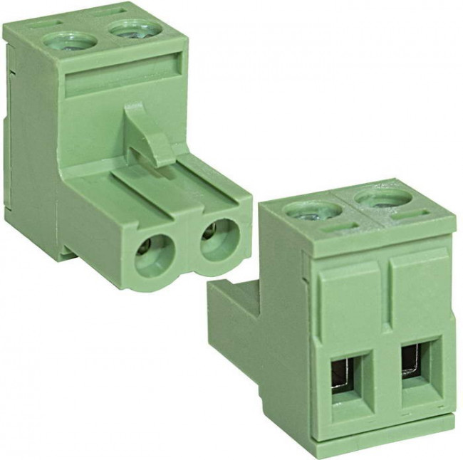 2EDGK- 5.08-02P-1-4, Клеммник, 2-контактный 5.08мм, угловой