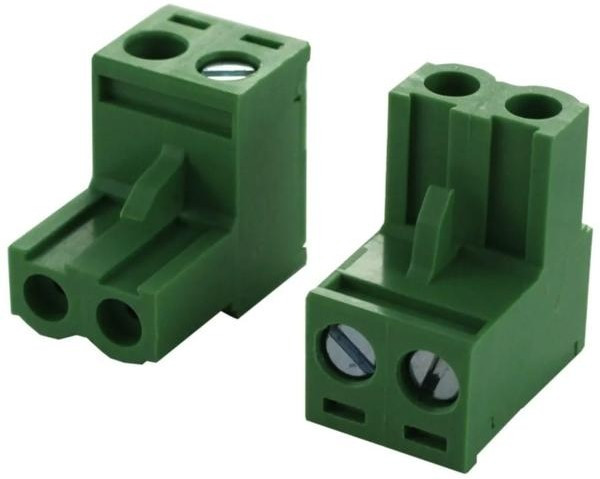 2EDGK- 5.08-02P-1-4, Клеммник, 2-контактный 5.08мм, угловой