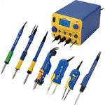 Hakko FM206, Многофункциональная 3-х канальная цифровая паяльная станция с композитными сменными гол Hakko FM206, Многофункциональная 3-х канальная цифровая паяльная станция с композитными сменными гол