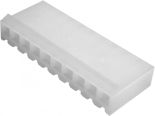 MP008510, CONNECTOR HOUSING, RCPT, 10POS, 3.96MM