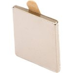 Неодимовый магнит прямоугольник 15х15х1.5 мм с клеевым слоем, 8шт, Forceberg