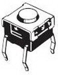 B3W-1000, Tactile Switches Tactile 6x6mm NoGrnd Flat 4.3mmH 160OF