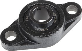 2 Hole Flange Bearing Unit, UCFL205-J7, 25mm ID 2 Hole Flange Bearing Unit, UCFL205-J7, 25mm ID