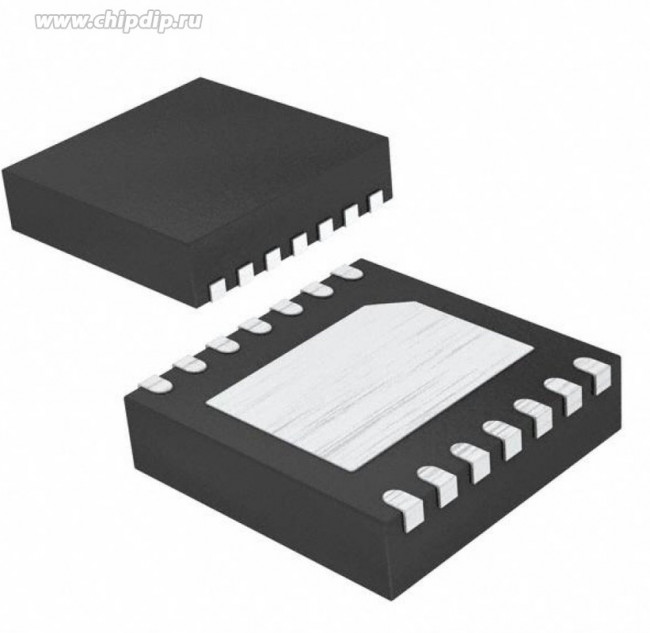 MAX9814ETD+T, Микрофонный усилитель с АРУ и малошумящим смещением микрофона [TDFN-14 EP]