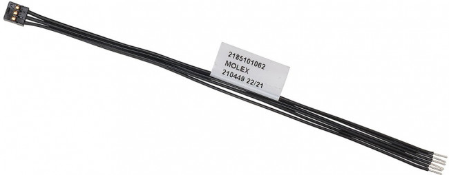 218510-1063, Rectangular Cable Assemblies MILLI-GRID DR R-S 6CKT 300MM