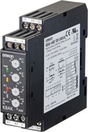 K8AK-AW1 24VAC/DC, Current Monitoring Relay, 1 Phase, SPDT, DIN Rail K8AK-AW1 24VAC/DC, Current Monitoring Relay, 1 Phase, SPDT, DIN Rail