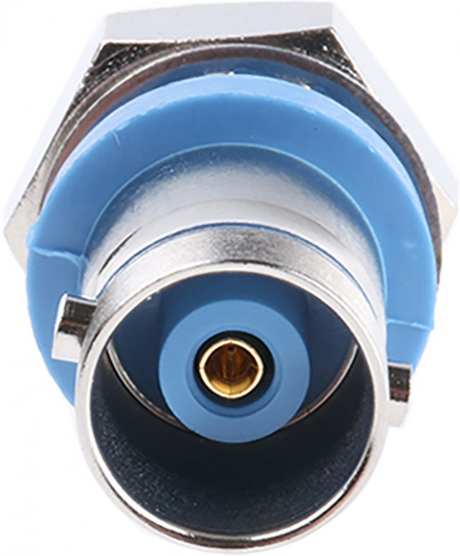 J01001B0043, 50 Straight Panel Mount, BNC Connector Bulkhead Fitting, jack