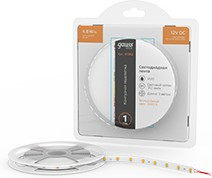 BT002, Лента Gauss Basic LED 2835/60 12V 4,8W/m 312lm/m 3000K 8mm IP20 3m 1/100 BT002, Лента Gauss Basic LED 2835/60 12V 4,8W/m 312lm/m 3000K 8mm IP20 3m 1/100