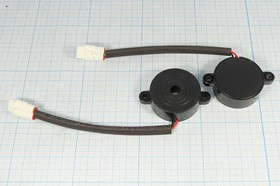 Излучатель звука пьезоэлектрический со встроенным генератором (3~24)В, 3кГц, згп 42x16m60\ 3~24\\3,0