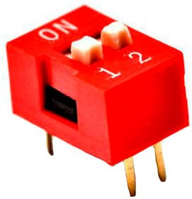 DS-02 (EDG102S), DIP-переключатель 2 полюсный