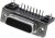 D15S13F6GL00LF, D SUB CONN, RCPT, DA, 15POS, SOLDER