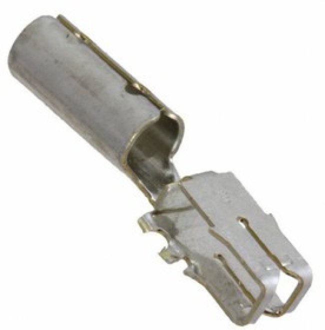 1740418-1, Mag-Mate Terminal 23-26AWG Phosphor Bronze PIN 19mm Tin Reel