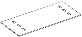 X22006, Terminal Block Tools &amp; Accessories WHITE COVER MFGR TB200/TB200HB 6P