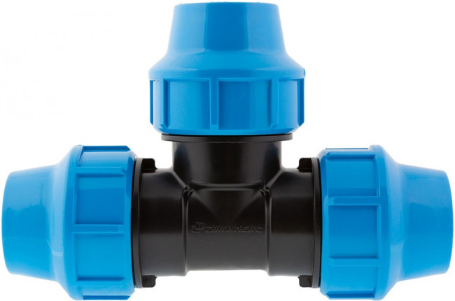 9345, Тройник 40х40х40 для труб ПНД