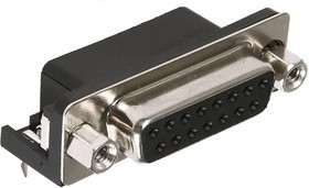 DS1037-15FNAKT74-0CC, D-SUB 15 pin мама на плату 7.2мм угловая / DRB-15FA (DS1037-15FNAKT74-0CC) DS1037-15FNAKT74-0CC, D-SUB 15 pin мама на плату 7.2мм угловая / DRB-15FA (DS1037-15FNAKT74-0CC)