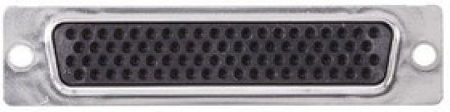 164A17199X, D-Sub High Density Connectors 78P HD SOCKET