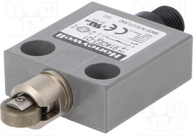 914CE2-Q1, Switch Limit N.O./N.C. SPDT Top Roller Plunger Screw Mount 3A 250VAC 11.8N Linear Connector