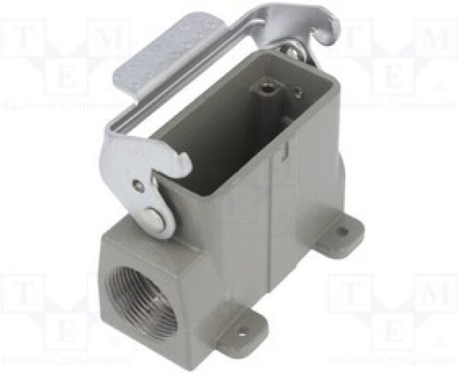 D10B-SF-2L-PG16, Корпус: для разъемов HDC, размер D10B, с двойнои защелкой, PG16 D10B-SF-2L-PG16, Корпус: для разъемов HDC, размер D10B, с двойнои защелкой, PG16