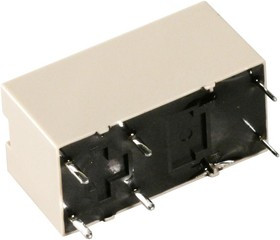 DE2A-5V, Универсальное реле, серия DE(ADE), силовое, без защелки, DPST-NO, 5В DC, 8А