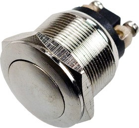 PBS-28B-W, Кнопка антивандальная OFF-(ON) (2A 250VAC) IP66 Waterproof