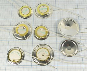 Излучатель звука пьезокерамический без генератора (1~30)В, зп 36x 2\1~30\\\2L80\ИП36- FT-27T-2,5A1D1