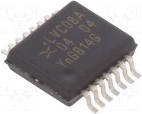74LVC08ADB.112, IC: цифровая; AND; Ch: 4; IN: 2; CMOS,TTL; SMD; SSOP14; LVC; 1,2?3,6ВDC
