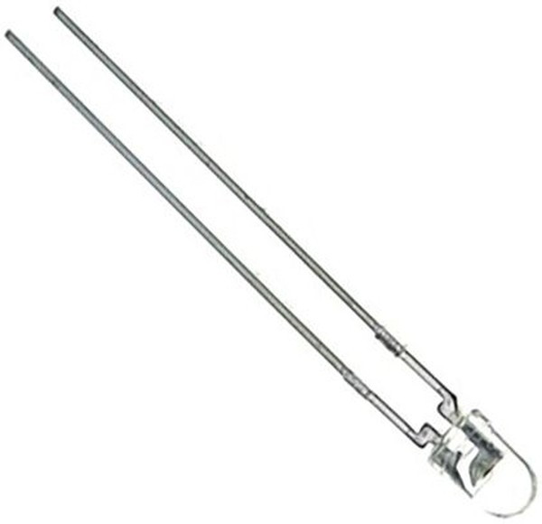 HLMP-K155, Светодиод, Красный, Сквозное Отверстие, T-1 (3mm), 1 мА, 1.6 В, 637 нм