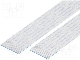 10-16-A-0152-C, FFC cable; Cores: 16; Cable ph: 1mm; contacts on the same side
