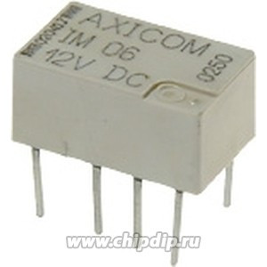 2-1462037-7, Сигнальное реле, 12 В DC, DPDT, 2 А, Серия IM, Сквозное Отверстие, Без Защелки