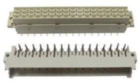 5159009486354111LF, DIN 41612 48 Way 5.08mm Pitch, Type F, Right Angle DIN 41612 Connector