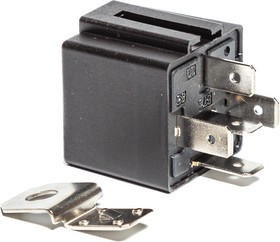 Реле 5-конт. с карм. под кроншт. и помехопод. резист. 20/10А 24В