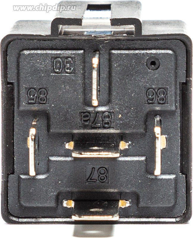 Реле 5-конт. с карм. под кроншт. и помехопод. резист. 20/10А 24В