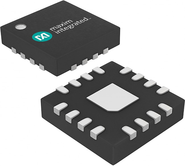 MAX3227ECTE+ Line Transceiver, 16-Pin TQFN-EP