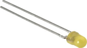 L-7104YT (L-934YT), Светодиод желтый 50° d=3мм 20мКд 588нМ