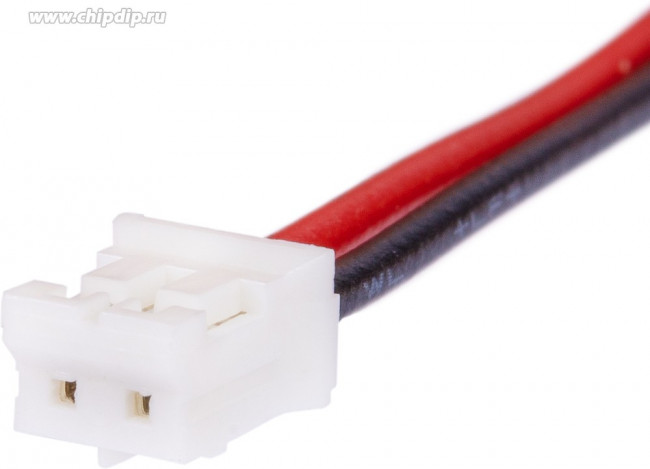 SCT2001H-02PL100 (HK0083-0009), Розетка на кабель 2,0мм 2pin с проводом 100мм