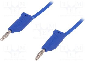 MFK151100-BL, Измерительный провод, 70ВDC, 33ВAC, 16А, с осевым гнездом 4м