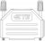 1-1991253-5, 1991253 Series PA D Sub Backshell, 15 Way 1-1991253-5, 1991253 Series PA D Sub Backshell, 15 Way
