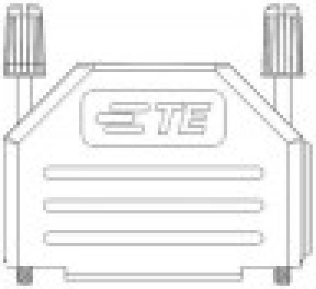 1-1991253-5, 1991253 Series PA D Sub Backshell, 15 Way 1-1991253-5, 1991253 Series PA D Sub Backshell, 15 Way