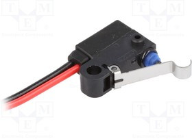 D2HW-C232MR, Микропереключатель SNAP ACTION, с рычагом с имитацией ролика