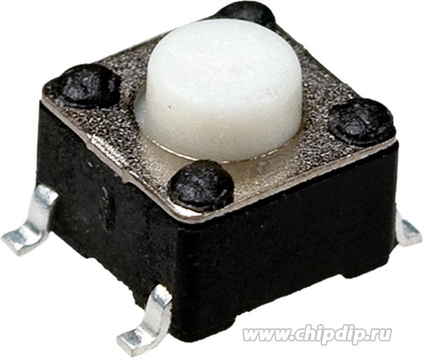 IT-1102WA8-160G-G, кнопка тактовая 6х6 SMD h=5мм