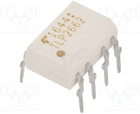 TLP2662(F), Optocoupler Logic-Out Open Collector DC-IN 2-CH 8-Pin PDIP