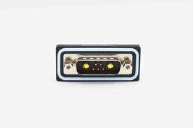 CDFV3W3213L211, CDFV 3 Way Vertical PCB D-sub Connector Socket, 6.85mm Pitch, with 4-40 Screw Locks