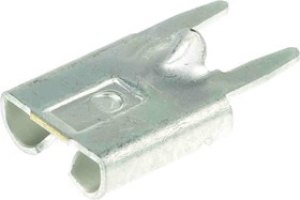 63969-1, FASTON .250 Uninsulated Female Spade Connector, PCB Receptacle, 6.35 x 0.81mm Tab Size 63969-1, FASTON .250 Uninsulated Female Spade Connector, PCB Receptacle, 6.35 x 0.81mm Tab Size