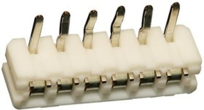 52418-1610, PCB Receptacle, Board-to-Board, Signal, 2 mm, 1 Rows, 16 Contacts, Through Hole Mount Right Angle 52418-1610, PCB Receptacle, Board-to-Board, Signal, 2 mm, 1 Rows, 16 Contacts, Through Hole Mount Right Angle