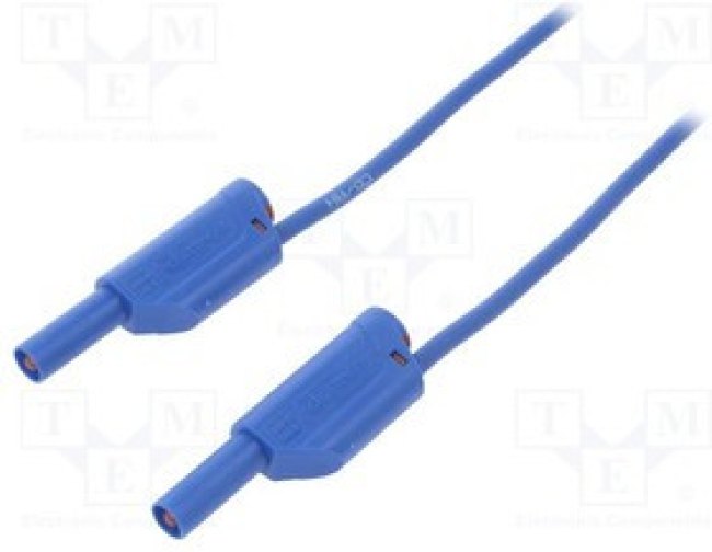 VSFK50001200-BL, Измерительный провод ПВХ 2м синий сечение провода 1мм2