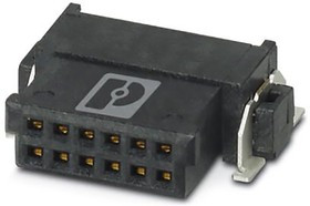 1714873, FP 1.27/ 26-FH Series Surface Mount PCB Socket, 26-Contact, 2-Row, 1.27mm Pitch, Solder Termination 1714873, FP 1.27/ 26-FH Series Surface Mount PCB Socket, 26-Contact, 2-Row, 1.27mm Pitch, Solder Termination