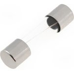 ZKT-6.3A, Предохранитель плавкая вставка, медленный, стеклянный, 6,3А