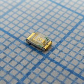 KP-3216ZGC, Светодиод smd 3,2х1,6мм/зеленый/525нм/ 1300-2300мкд/ прозрачный/35°